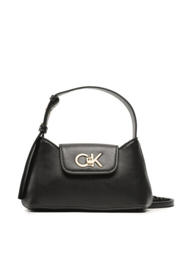 Calvin Klein Дамска чанта Re-Lock Crossbody W/Flap Sm K60K610770 Черен - Mera.bg
