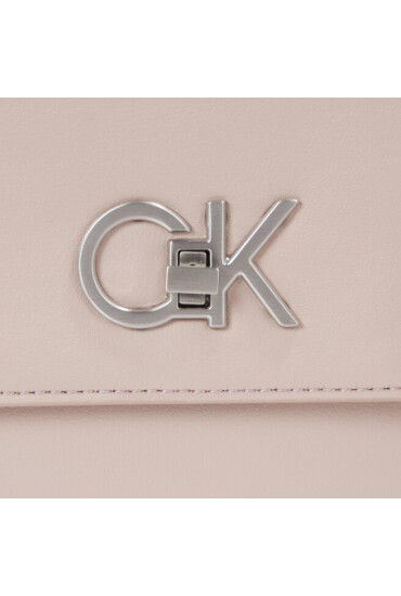 Calvin Klein Дамска чанта Re-Lock Crossbody W/Flap Sm K60K610770 Сив - Mera.bg