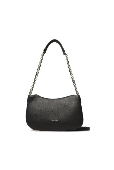 Calvin Klein Дамска чанта Re-Lock Dbl Shoulder Bag K60K610183 Черен - Mera.bg