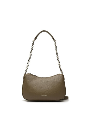 Calvin Klein Дамска чанта Re-Lock Dbl Shoulder Bag K60K610183 Зелен - Mera.bg
