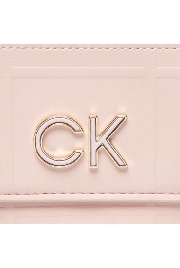 Calvin Klein Дамска чанта Re-Lock Dbl Xbody W/Flap Quilt K60K609686 Розов - Mera.bg
