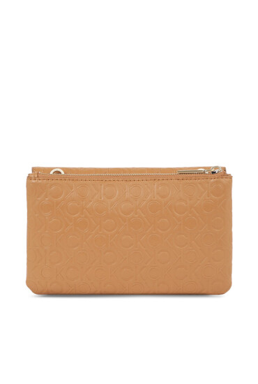 Calvin Klein Дамска чанта Re-Lock Double Gusett Xbody-Emb K60K611532 Кафяв - Mera.bg