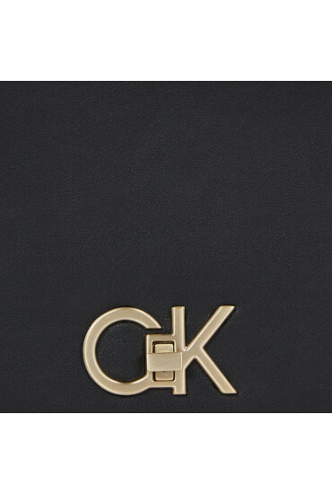 Calvin Klein Дамска чанта Re-Lock Double Gusett Xbody K60K611531 Черен - Mera.bg