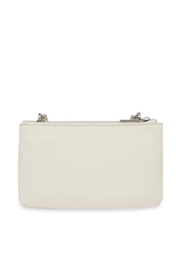 Calvin Klein Дамска чанта Re-Lock Double Gusett Xbody K60K611531 Екрю - Mera.bg