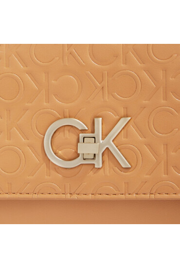 Calvin Klein Дамска чанта Re-Lock Ew Conv Crossbody-Emb K60K611533 Кафяв - Mera.bg