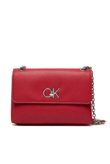 Calvin Klein Дамска чанта Re-Lock Ew Conv Crossbody K60K609624 Червен - Mera.bg