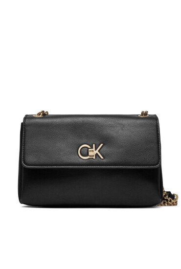 Calvin Klein Дамска чанта Re-Lock Ew Conv Crossbody K60K611084 Черен - Mera.bg
