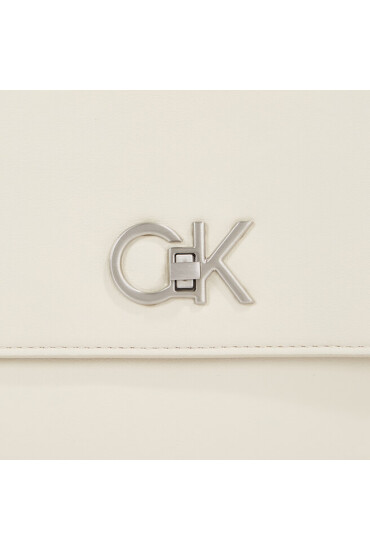 Calvin Klein Дамска чанта Re-Lock Ew Conv Crossbody K60K611084 Екрю - Mera.bg