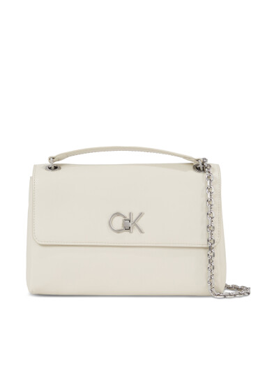 Calvin Klein Дамска чанта Re-Lock Ew Conv Crossbody K60K611084 Екрю - Mera.bg