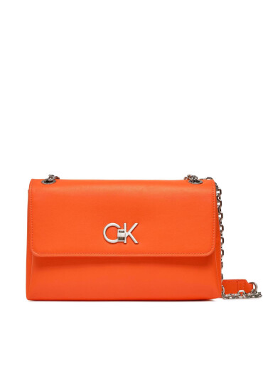 Calvin Klein Дамска чанта Re-Lock Ew Conv Crossbody K60K611084 Оранжев - Mera.bg