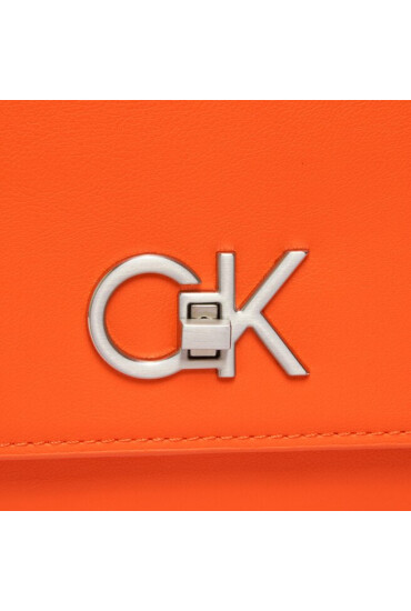 Calvin Klein Дамска чанта Re-Lock Ew Conv Crossbody K60K611084 Оранжев - Mera.bg