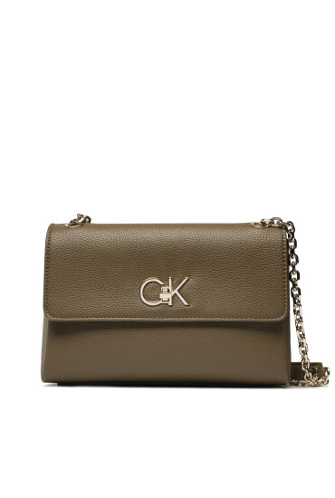 Calvin Klein Дамска чанта Re-Lock Ew Conv Xbody Pbl K60K609395 Каки - Mera.bg