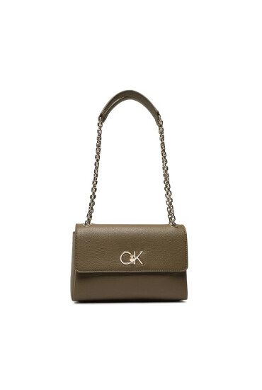 Calvin Klein Дамска чанта Re-Lock Ew Conv Xbody Pbl K60K609395 Каки - Mera.bg