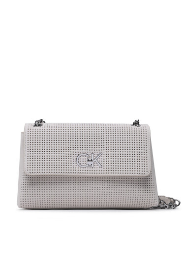 Calvin Klein Дамска чанта Re-Lock Ew Conv Xbody Perf K60K610634 Бежов - Mera.bg