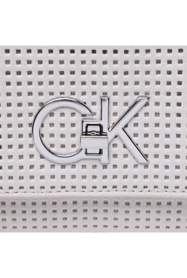Calvin Klein Дамска чанта Re-Lock Ew Conv Xbody Perf K60K610634 Бежов - Mera.bg