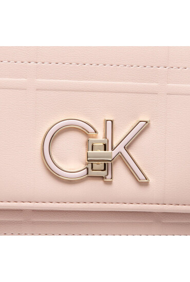 Calvin Klein Дамска чанта Re-Lock Ew Conv Xbody Quilt K60K609682 Розов - Mera.bg