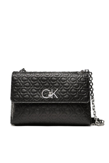 Calvin Klein Дамска чанта Re-Lock Ew Cony Xbody Emb Mono K60K610186 BAX - Mera.bg