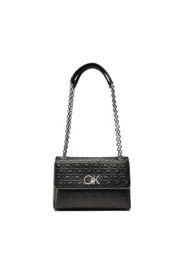 Calvin Klein Дамска чанта Re-Lock Ew Cony Xbody Emb Mono K60K610186 BAX - Mera.bg