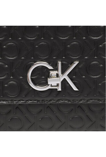 Calvin Klein Дамска чанта Re-Lock Ew Cony Xbody Emb Mono K60K610186 BAX - Mera.bg