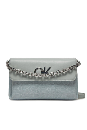 Calvin Klein Дамска чанта Re-Lock K60K611989 Сив - Mera.bg