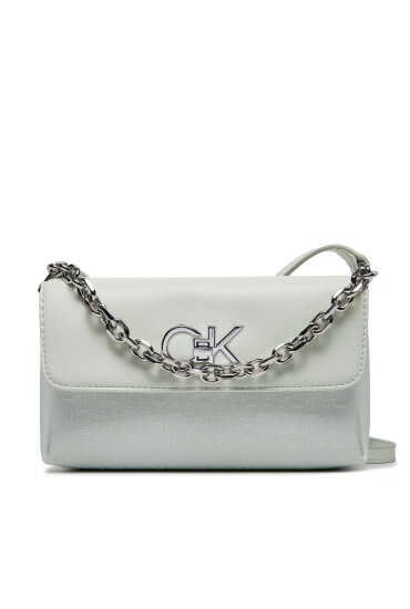 Calvin Klein Дамска чанта Re-Lock K60K611989 Зелен - Mera.bg