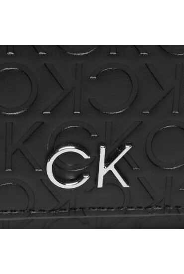 Calvin Klein Дамска чанта Re-Lock Mini Bag Emb Mono K60K610232 Черен - Mera.bg