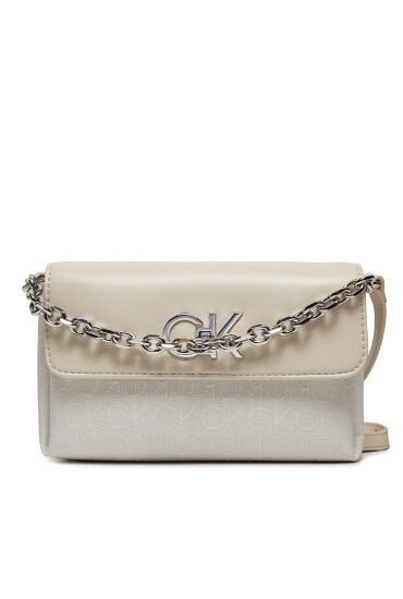 Calvin Klein Дамска чанта Re-Lock Mini Crossbody Bag_Jcq K60K611989 Екрю - Mera.bg