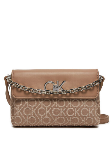Calvin Klein Дамска чанта Re-Lock Mini K60K612642 Бежов - Mera.bg