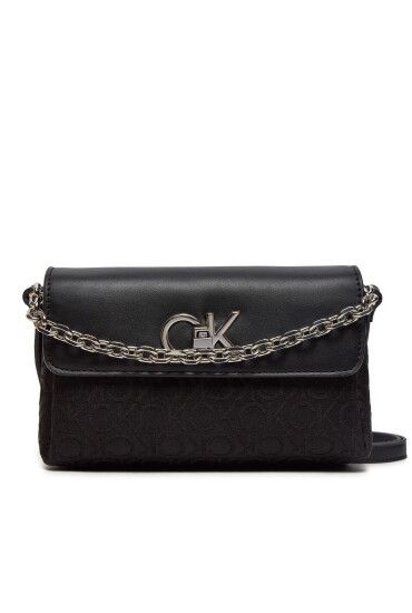 Calvin Klein Дамска чанта Re-Lock Mini K60K612642 Черен - Mera.bg