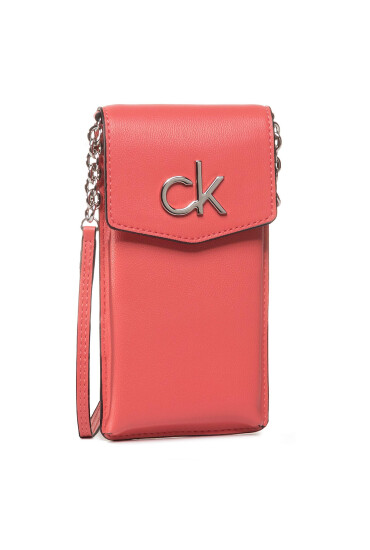 Calvin Klein Дамска чанта Re-Lock Phone Pouch K60K606533 Red - Mera.bg