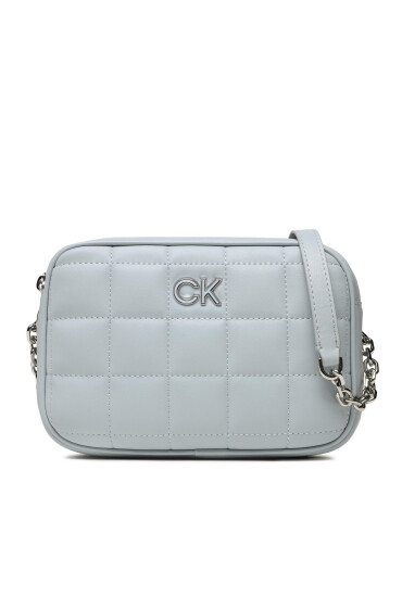 Calvin Klein Дамска чанта Re-Lock Quilt Camera Bag K60K610445 Светлосиньо - Mera.bg