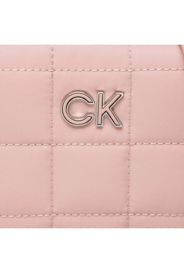Calvin Klein Дамска чанта Re-Lock Quilt Camera Nyl K60K610640 Розов - Mera.bg