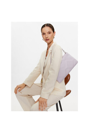 Calvin Klein Дамска чанта Re-Lock Quilt Conv Clutch K60K610771 Виолетов - Mera.bg