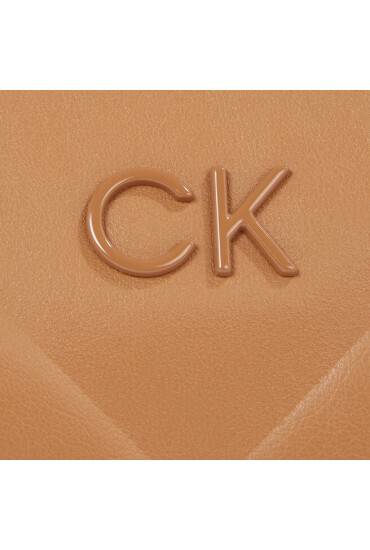 Calvin Klein Дамска чанта Re-Lock Quilt Crossbody K60K611042 Кафяв - Mera.bg