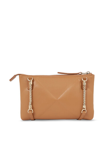 Calvin Klein Дамска чанта Re-Lock Quilt Crossbody K60K611042 Кафяв - Mera.bg