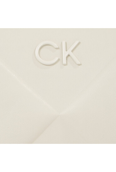 Calvin Klein Дамска чанта Re-Lock Quilt Crossbody K60K611042 Бял - Mera.bg