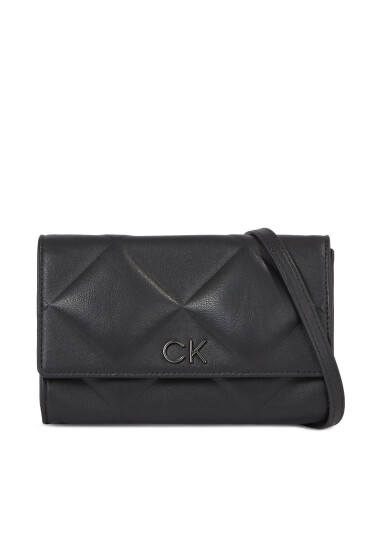 Calvin Klein Дамска чанта Re-Lock Quilt Mini Bag K60K611086 Черен - Mera.bg