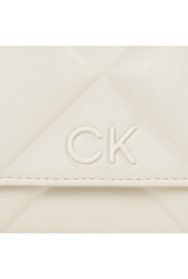 Calvin Klein Дамска чанта Re-Lock Quilt Mini Bag K60K611086 Екрю - Mera.bg