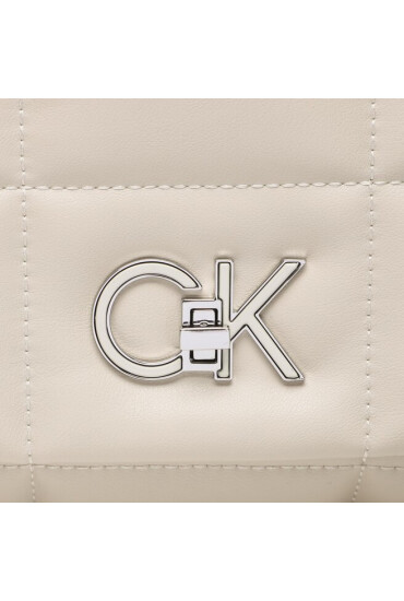 Calvin Klein Дамска чанта Re-Lock Quilt Shoulder Bag K60K610454 PEA - Mera.bg