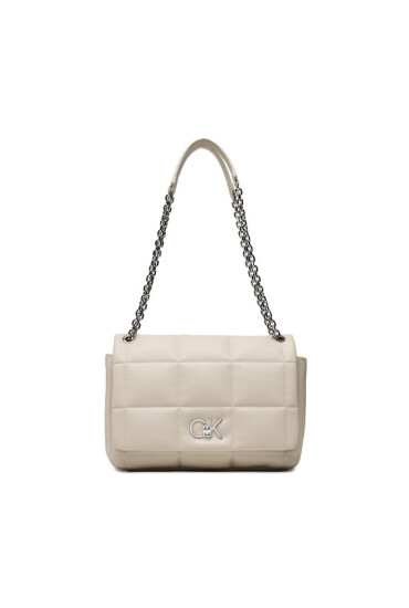Calvin Klein Дамска чанта Re-Lock Quilt Shoulder Bag K60K610454 PEA - Mera.bg