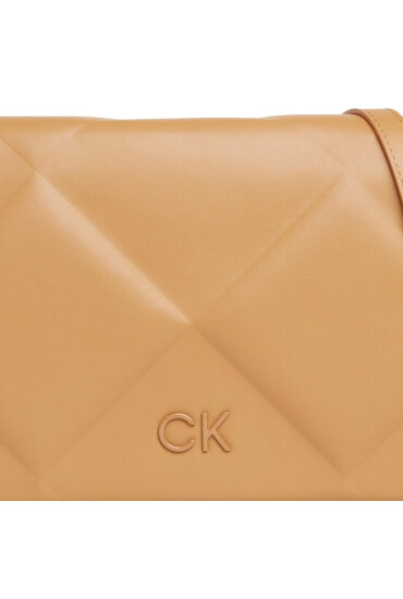 Calvin Klein Дамска чанта Re-Lock Quilt Shoulder Bag K60K611021 Кафяв - Mera.bg