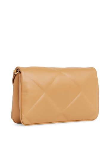 Calvin Klein Дамска чанта Re-Lock Quilt Shoulder Bag K60K611021 Кафяв - Mera.bg