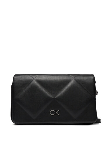 Calvin Klein Дамска чанта Re-Lock Quilt Shoulder Bag K60K611021 Черен - Mera.bg