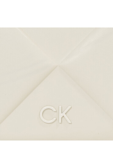 Calvin Klein Дамска чанта Re-Lock Quilt Shoulder Bag K60K611021 Бял - Mera.bg