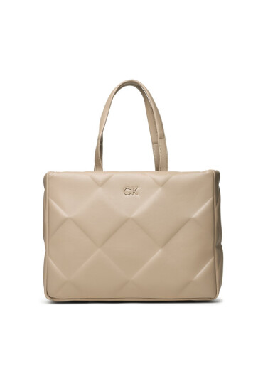 Calvin Klein Дамска чанта Re-Lock Quilt tote Lg K60K610761 A04 - Mera.bg