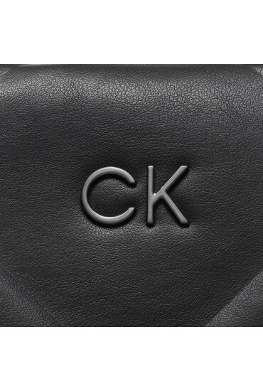 Calvin Klein Дамска чанта Re-Lock Quilt tote Lg K60K610761 Черен - Mera.bg