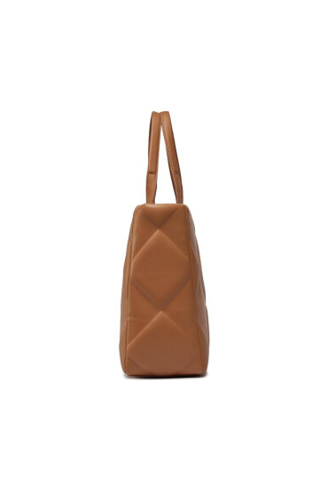 Calvin Klein Дамска чанта Re-Lock Quilt Tote Lg K60K610761 Кафяв - Mera.bg