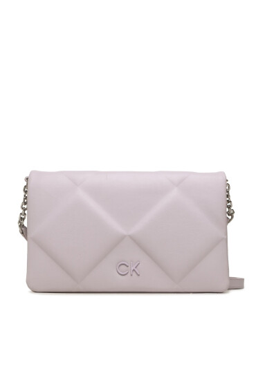 Calvin Klein Дамска чанта Re-Lock Qult Shoulder Bag K60K611021 Виолетов - Mera.bg