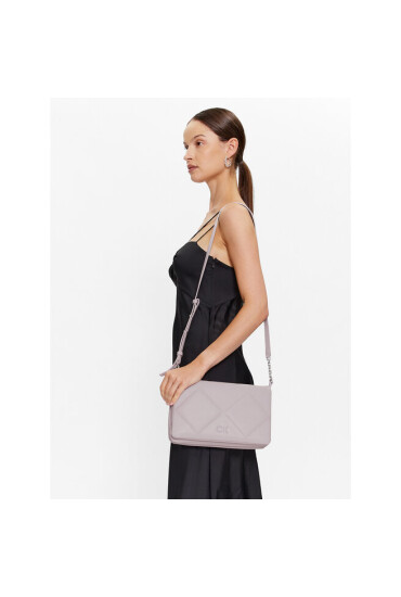 Calvin Klein Дамска чанта Re-Lock Qult Shoulder Bag K60K611021 Виолетов - Mera.bg