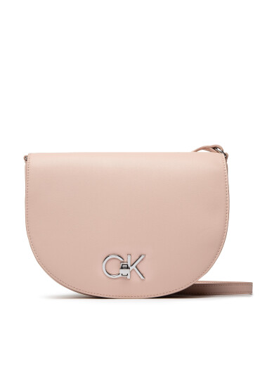 Calvin Klein Дамска чанта Re-Lock Saddle Bag K60K609871 Розов - Mera.bg